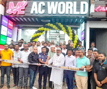 গোবিন্দগঞ্জে এসি ওয়ার্ল্ড এর শো রুমের উদ্বোধন