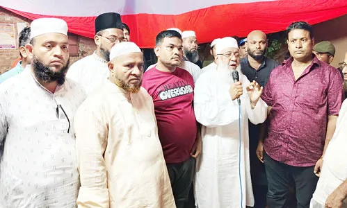 সাম্প্রদায়িক সম্প্রীতি অটুট রাখার আহ্বান শাহজাহান চৌধুরীর