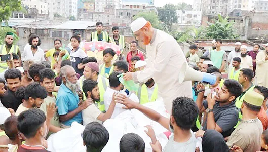 ইসলামী সমাজ প্রতিষ্ঠিত হলে মানবতার সেবা মানুষের ঘরে ঘরে পৌঁছে যাবে ------মোবারক হোসাইন