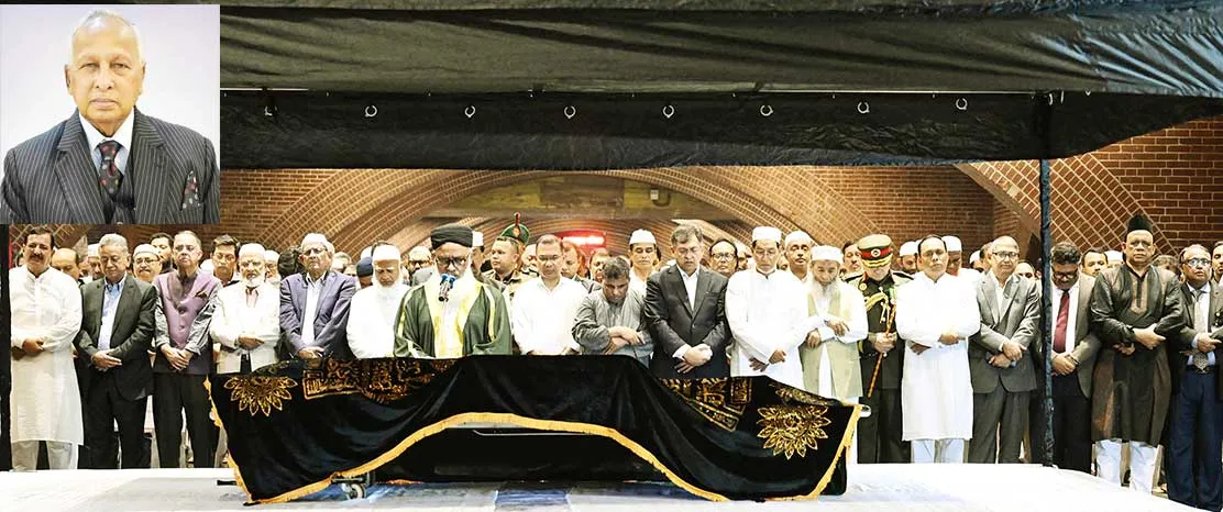 ব্যারিস্টার জমির উদ্দিন সরকারের ইন্তিকাল