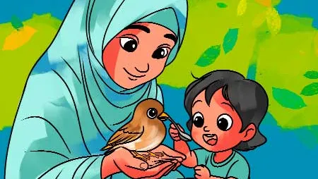 তৃষ্ণার্ত চড়ুই ও তুলতুলের ভালোবাসা