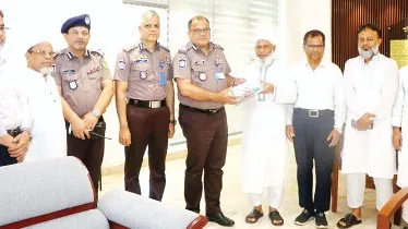সিএমপি কমিশনারের সাথে চট্টগ্রাম মহানগরী জামায়াত আমীরের সৌজন্য সাক্ষাৎ