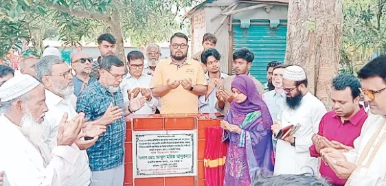বিভিন্ন স্থানে উন্নয়ন প্রকল্প উদ্বোধন পুনঃখনন প্রকল্প উদ্বোধন