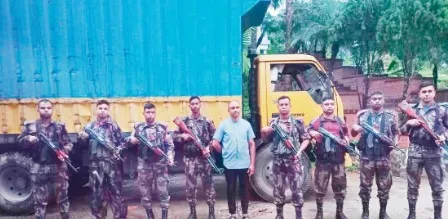 বড়লেখায় ১৯২ বস্তা জিরাসহ ট্রাক জব্দ, আটক ১