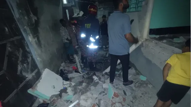 কু‌মিল্লার গ্যাস সিলিন্ডার বিস্ফোরণ, একই পরিবারের ৪ জন দগ্ধ