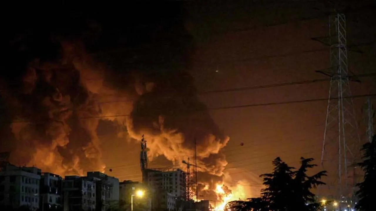 গভীর রাতে ইরানে আবারও মার্কিন হামলা