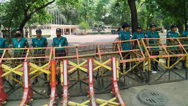 রাজধানী ঘিরে কড়া নজরদারিতে আইনশৃঙ্খলা বাহিনীর