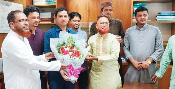 তিতাসে নবাগত ইউএনও-র সাথে জামায়াতের সৌজন্য সাক্ষাৎ