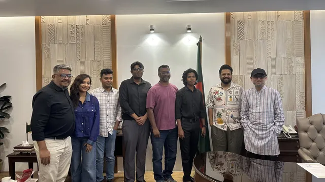 টিম 'আলী' দেখা করলো সাংস্কৃতিক উপদেষ্টার সাথে
