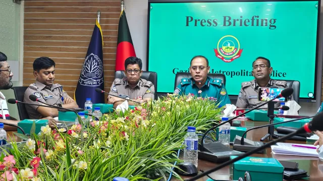 গাজীপুরে ৬ মাসে ১৮৫৪ মামলায় গ্রেপ্তার ৩২১৭