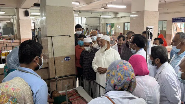 পেট্রোল পাম্প ও শিশু হাসপাতাল পরিদর্শন করলেন ডা. শফিকুর রহমান