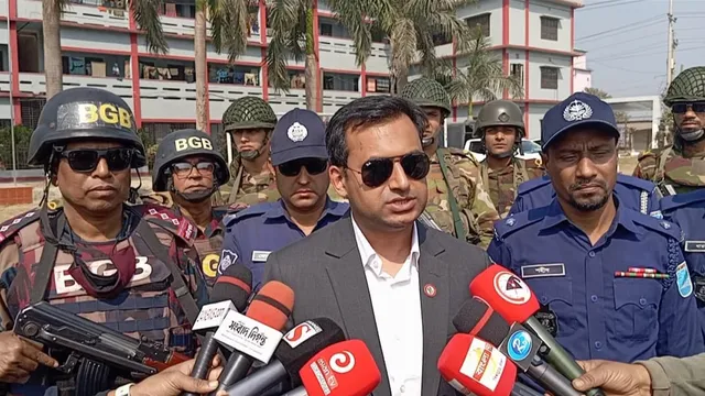 ধামরাইয়ে নির্বাচনকে সামনে রেখে যৌথ বাহিনীর মহড়া অনুষ্ঠিত