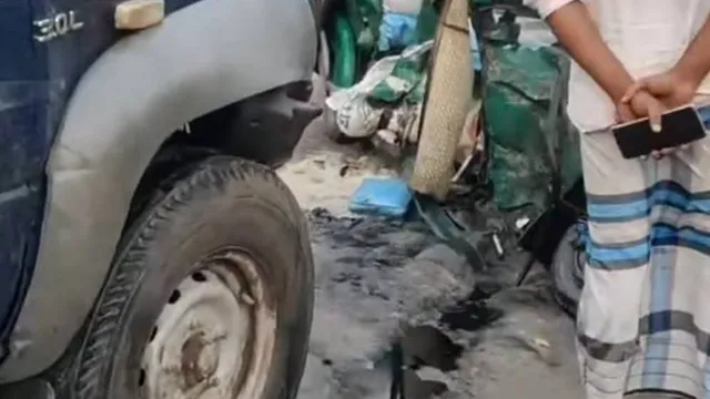 ব্রাহ্মণবাড়িয়ায় পিকআপের ধাক্কায় মা-ছেলেসহ প্রাণ গেল ৩ জনের