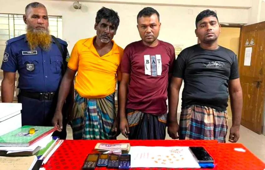 সরিষাবাড়ীতে যৌথবাহিনীর অভিযানে ইয়াবা-হেরোইনসহ আটক ৩