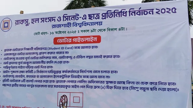 রাকসু নির্বাচন নিয়ে অনিশ্চয়তা কেটেছে