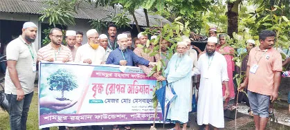 দক্ষিণাঞ্চলে বৃক্ষরোপণ কর্মসূচি উদ্বোধন করেন মেজর অব. মো. মেসবাহুল ইসলাম