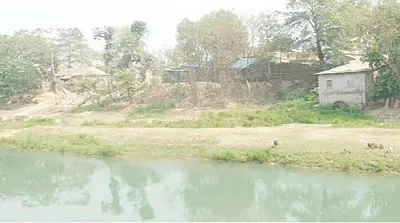 ফুলবাড়ীতে যমুনা নদীর জায়গা দখল