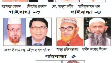 গাইবান্ধার ৫টি আসনে বিএনপির কোন্দল জামায়াতের প্রার্থীরা সুবিধাজনক অবস্থানে