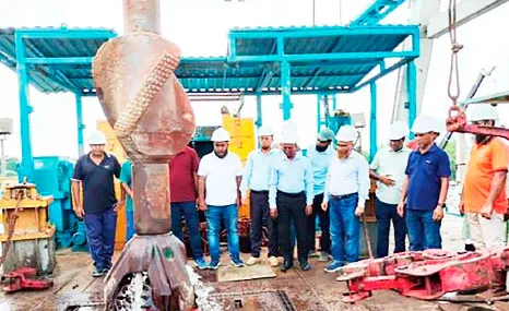 বাপেক্ষের শ্রীকাইল-৫ কূপ খনন কাজের উদ্বোধন মজুদের লক্ষ্যমাত্রা ৬৩ বিসিএফ