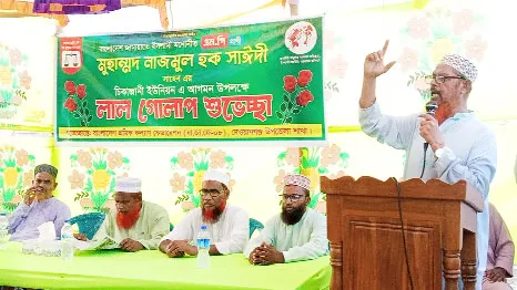জামালপুর ১ (দেওয়ানগঞ্জ -বক্সীগঞ্জ) আসনে জামায়াতে ইসলামীর এমপি প্রার্থীর জনসভা