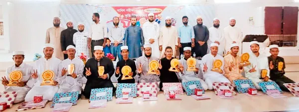 মীরসরাইয়ে দাখিল পরীক্ষায় সাফল্য অর্জনকারী শিক্ষার্থীদের সংবর্ধনা