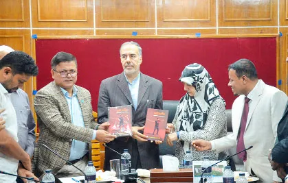 বেরোবি ভিসির সঙ্গে ইরানের রাষ্ট্রদূতের সৌজন্য সাক্ষাৎ