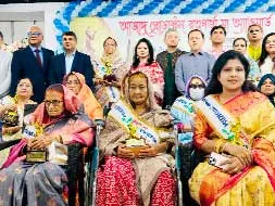 কুমিল্লার তাহমিনা বেগম চৌধুরী পেলেন রত্নগর্ভা মা অ্যাওয়ার্ড