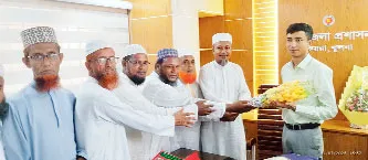 কয়রায় নবনিযুক্ত উপজেলা নির্বাহী কর্মকর্তার সাথে জামায়াত নেতৃবৃন্দের সাক্ষাৎ