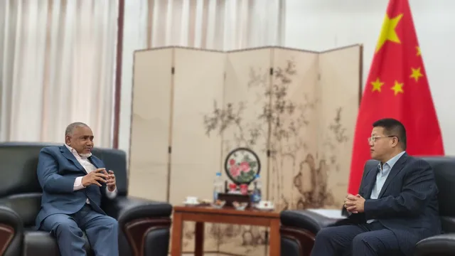 চীনের রাষ্ট্রদূতের সাথে ডা. তাহেরের মতবিনিময়