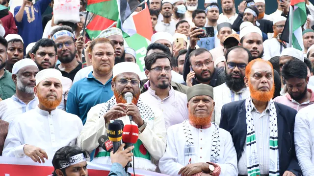 জেরুজালেমের উপর আঘাত মুসলিম উম্মাহ সহ্য করতে পারে না