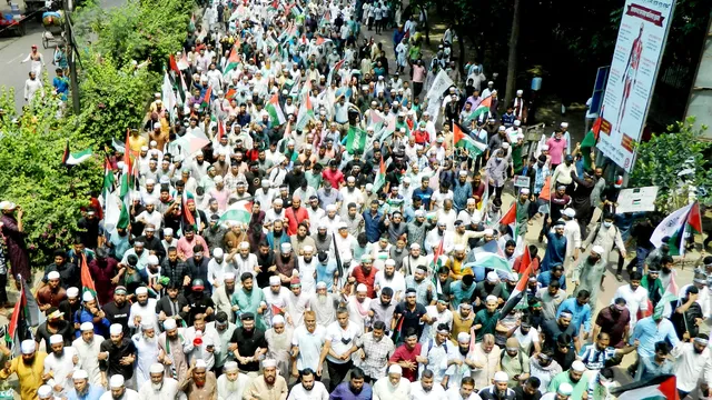হয় স্বাধীন ফিলিস্তিন, নয়তো মুসলমানরা শাহাদাতকেই বরণ করে নেবে