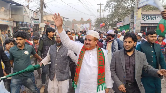 জীবননগরে দাঁড়িপাল্লার গণমিছিল