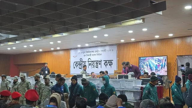 যান্ত্রিক ত্রুটিতে থেমে গেল  জকসুর ভোট গণনা