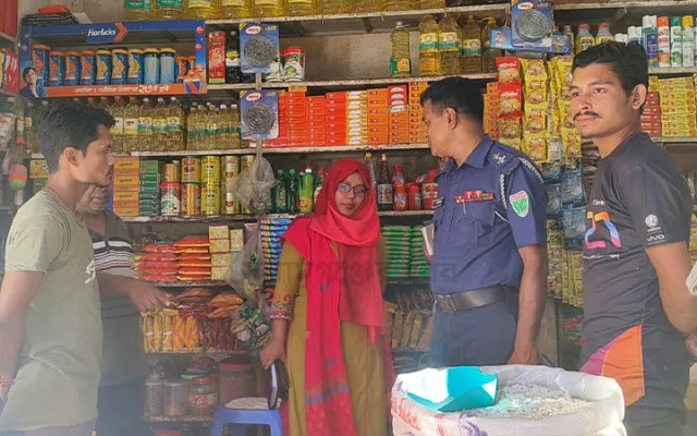 সুনামগঞ্জে চার প্রতিষ্ঠানকে জরিমানা