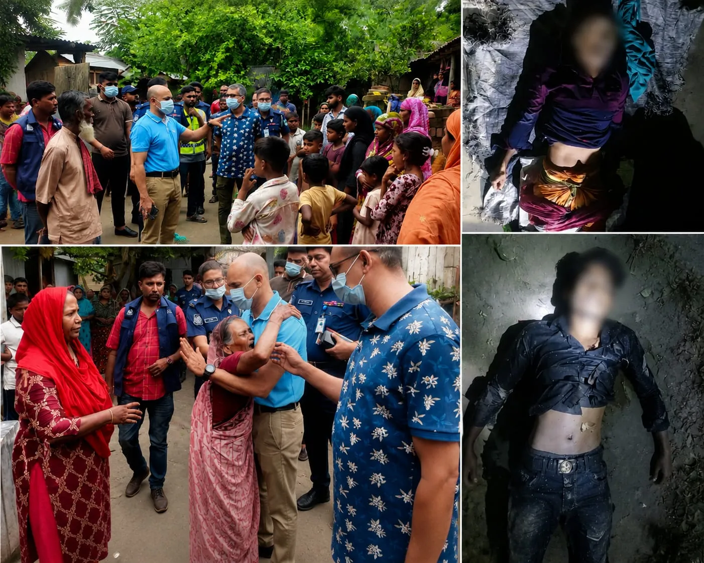আধিপত্য বিস্তারের রক্তাক্ত দ্বন্দ্বে খোকসায় জোড়া খুন: ঘটনাস্থল পরিদর্শনে পুলিশ সুপার