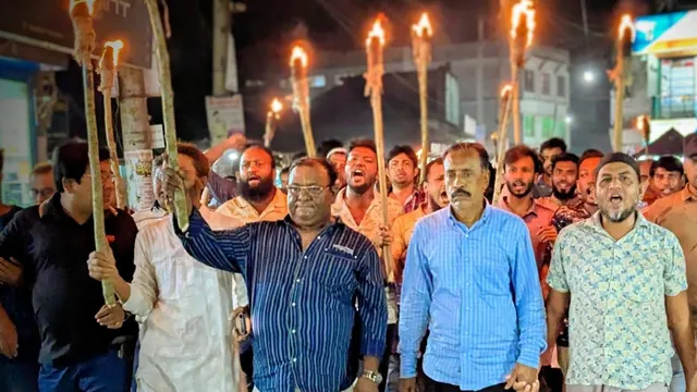 বোয়ালমারীতে বিএনপির কমিটি বাতিলের দাবিতে উত্তেজনা চরমে
