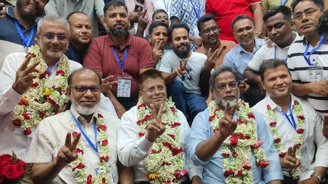 বগুড়া চেম্বার নির্বাচনে বাদল-হিরু প্যানেল সব পদে বিজয়ী