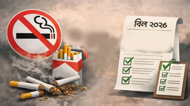 সংসদে বিল পাস, নিষিদ্ধ হতে চলেছে ধূমপান