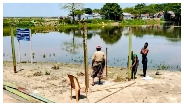 কিশোরগঞ্জে ইটনা সরকারি কলেজের জায়গা দখলে বিএনপি নেতার