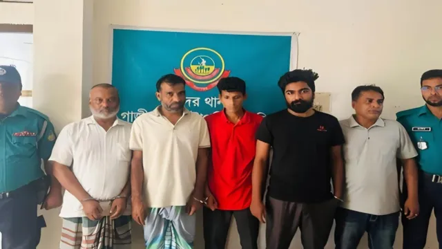 গাজীপুরে নিষিদ্ধ সংগঠনের মিছিল: ৯ জন গ্রেপ্তার