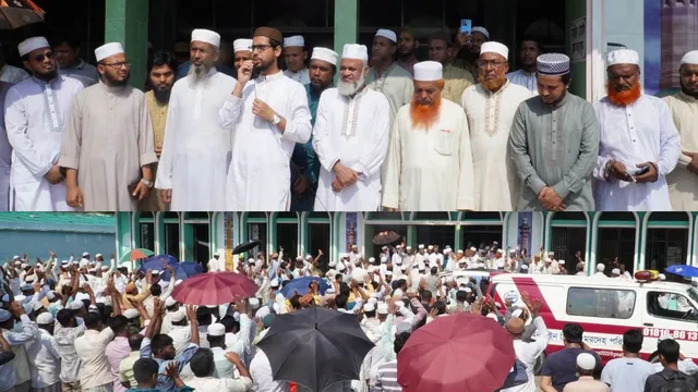 চকরিয়ায় শিবির নেতা আমিমুল ইহসানের নামাযে জানাযা সম্পন্ন