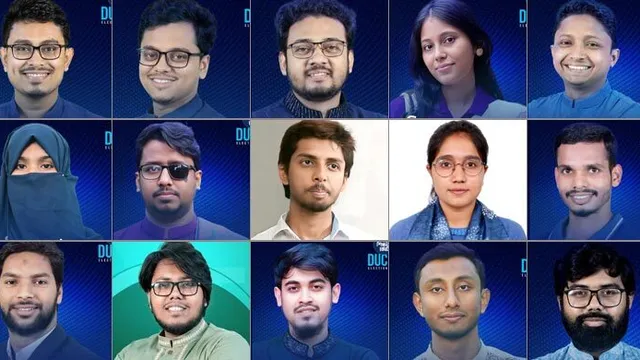 ডাকসু নির্বাচনের ফল ঘোষণা : কে কত ভোট পেলেন