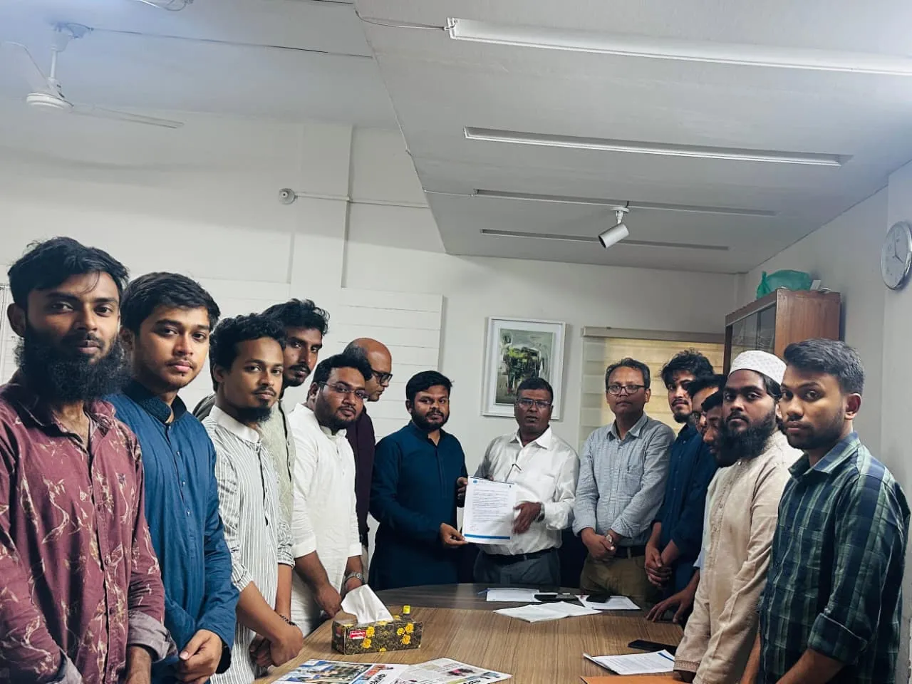 প্রক্টরকে ঢাবি ছাত্রশিবিরের স্মারকলিপি