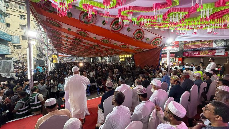 দেশ থেকে ফ্যাসিবাদের শেষ চিহ্ন বিদায় না হওয়া পর্যন্ত লড়াই চালিয়ে যাওয়ার ঘোষণা দিয়ে জামায়াতে ইসলামীর আমীর ডা. শফিকুর রহমান