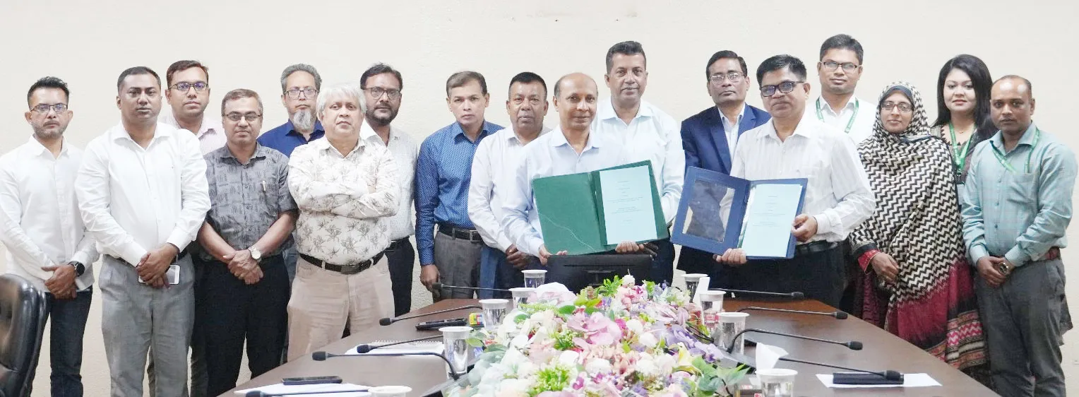 পেট্রোবাংলা ও বাংলাদেশ কৃষি ব্যাংকের মধ্যে সমঝোতা স্মারক স্বাক্ষর