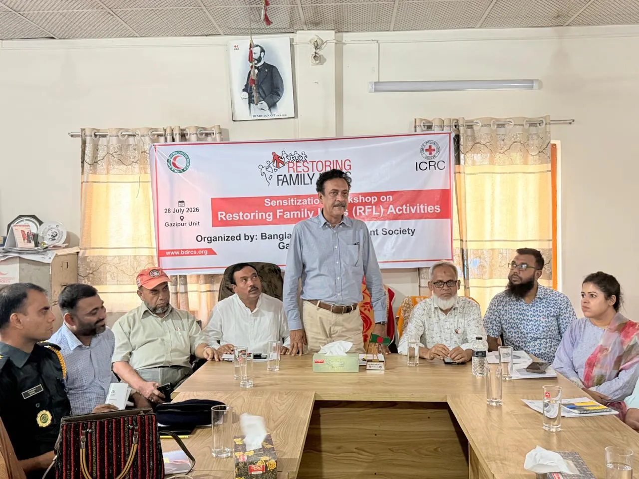 পরিবার পুনর্মিলনে গাজীপুরে রেড ক্রিসেন্টের তিন দিনের বিশেষ কর্মসূচি