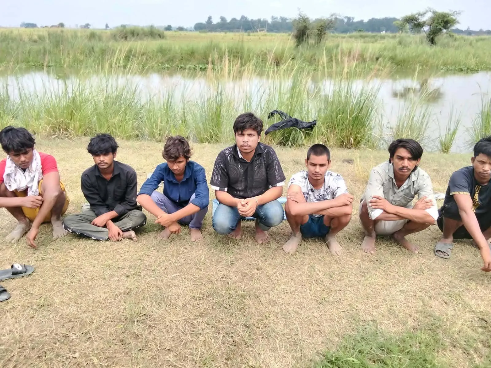 গোমস্তাপুরের চাড়ালডাঙ্গা সীমান্তে পুশ-ইনের চেষ্টা রুখে দিল ১৬ বিজিবি