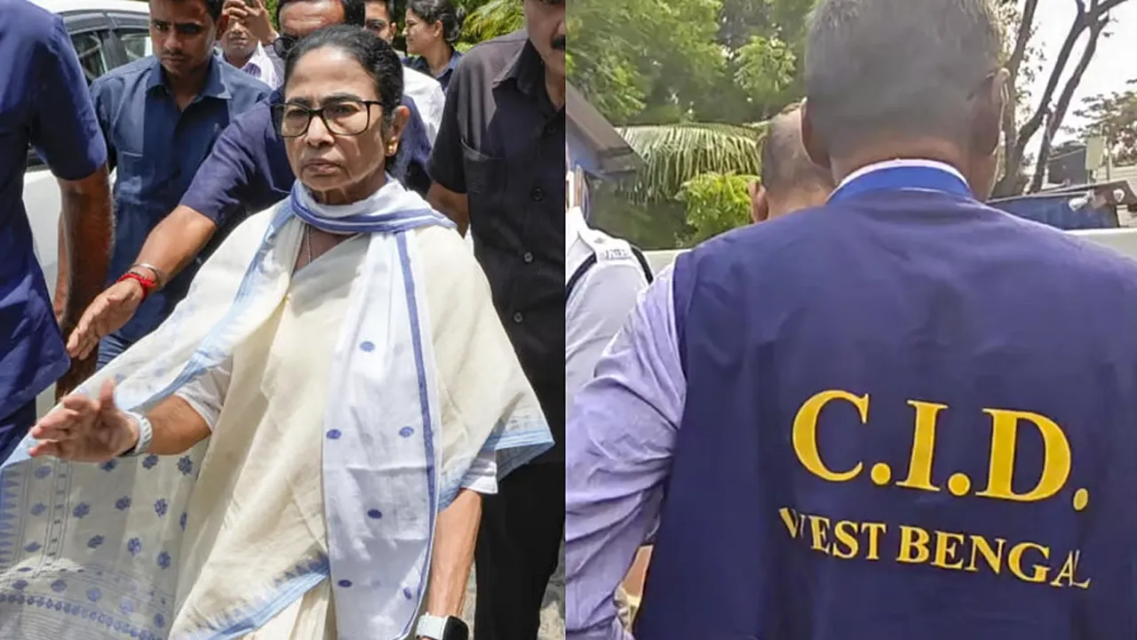 সিআইডির অভিযান মমতার বাসভবনে