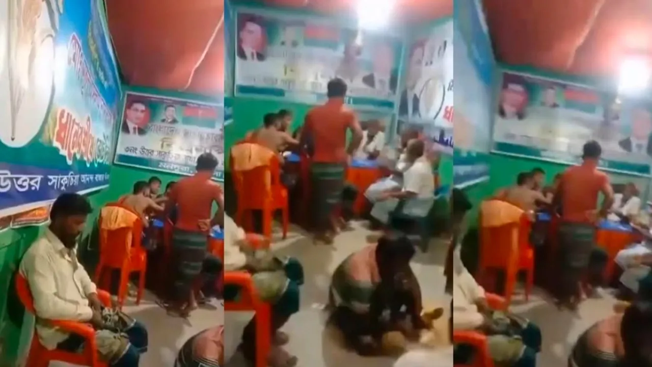 বিএনপি অফিসে জুয়ার আসরের ভিডিও ভাইরাল
