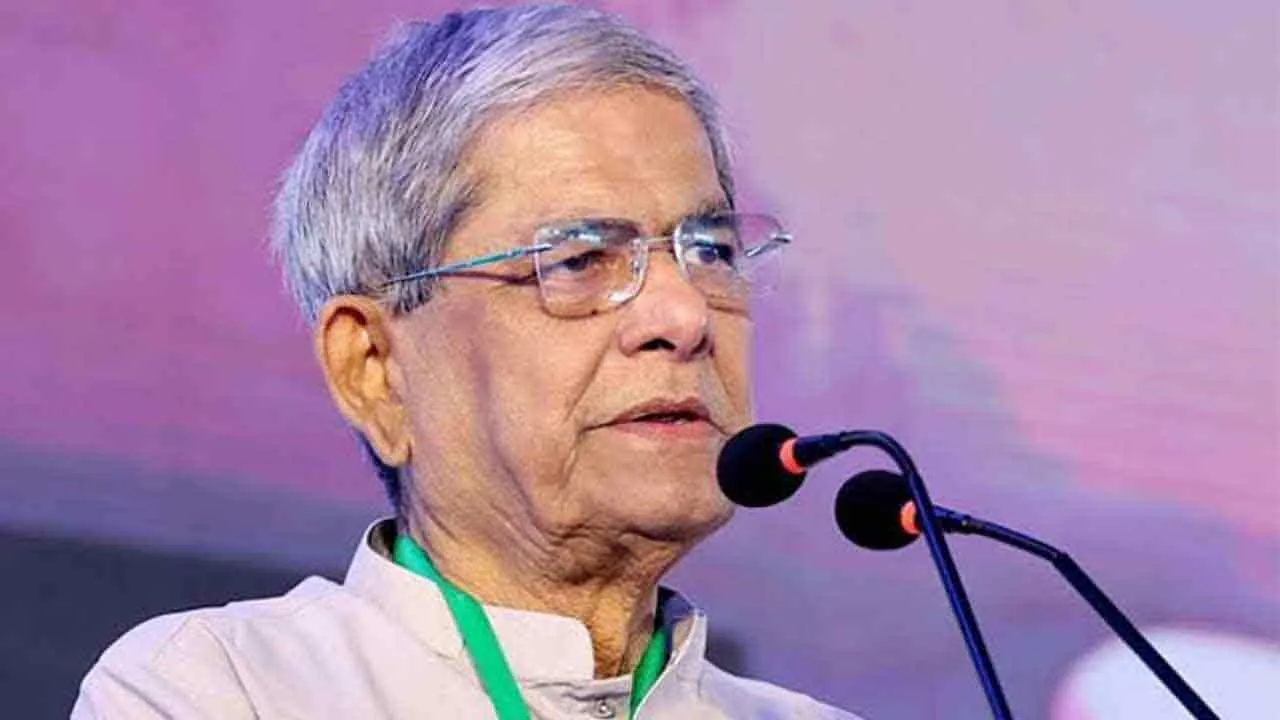 রাষ্ট্রপতির পদত্যাগ ইস্যুতে যা বললেন মির্জা ফখরুল